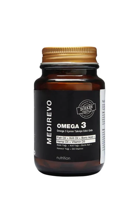 Bor&Kenevir Tohumu Yağı İçeren Omega 3