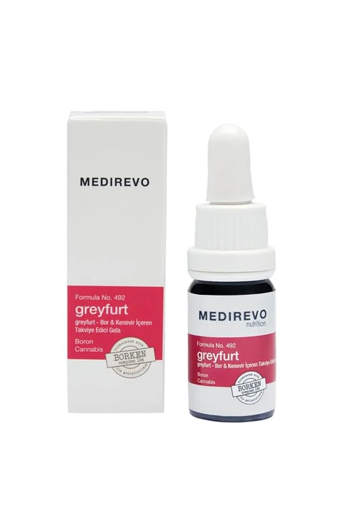 Greyfurt - Bor ve Kenevir Tohumu Yağı İçeren Takviye Edici Gıda