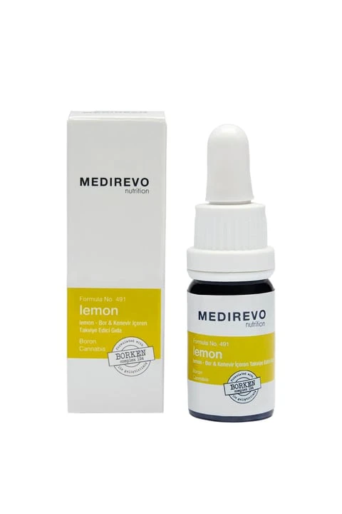 Lemon - Bor ve Kenevir Tohumu Yağı İçeren Takviye Edici Gıda
